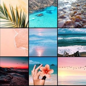 BEACHY photo collage